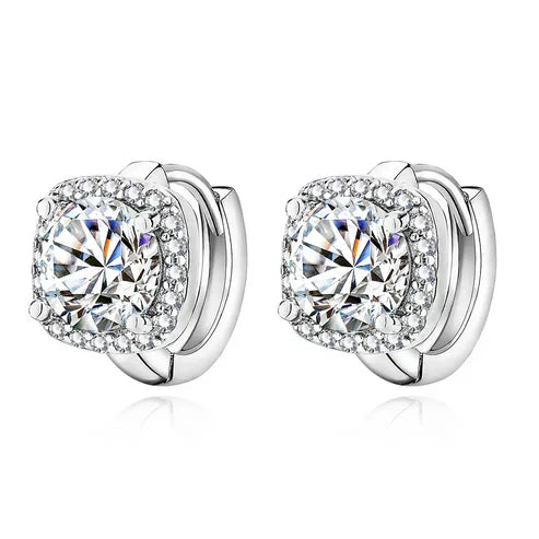 Nadine square earrings