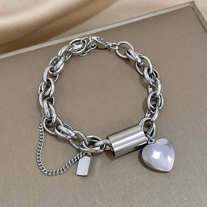 Heartened Chunky Bracelet